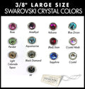 Swarovski Crystal Upgrade (3/8" Large)