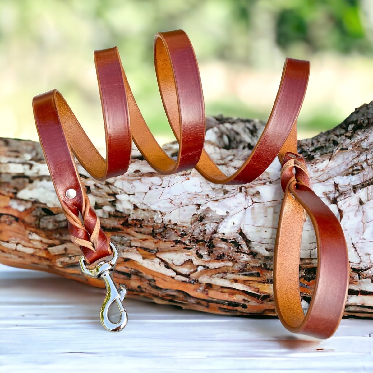 Traditional Leather Dog Leash