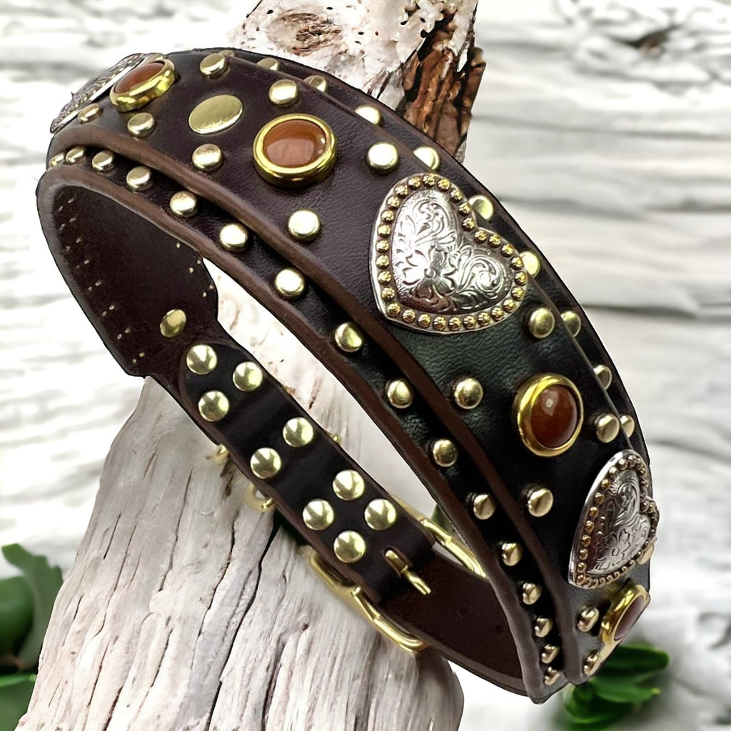 Custom Leather Dog Collar Humboldt