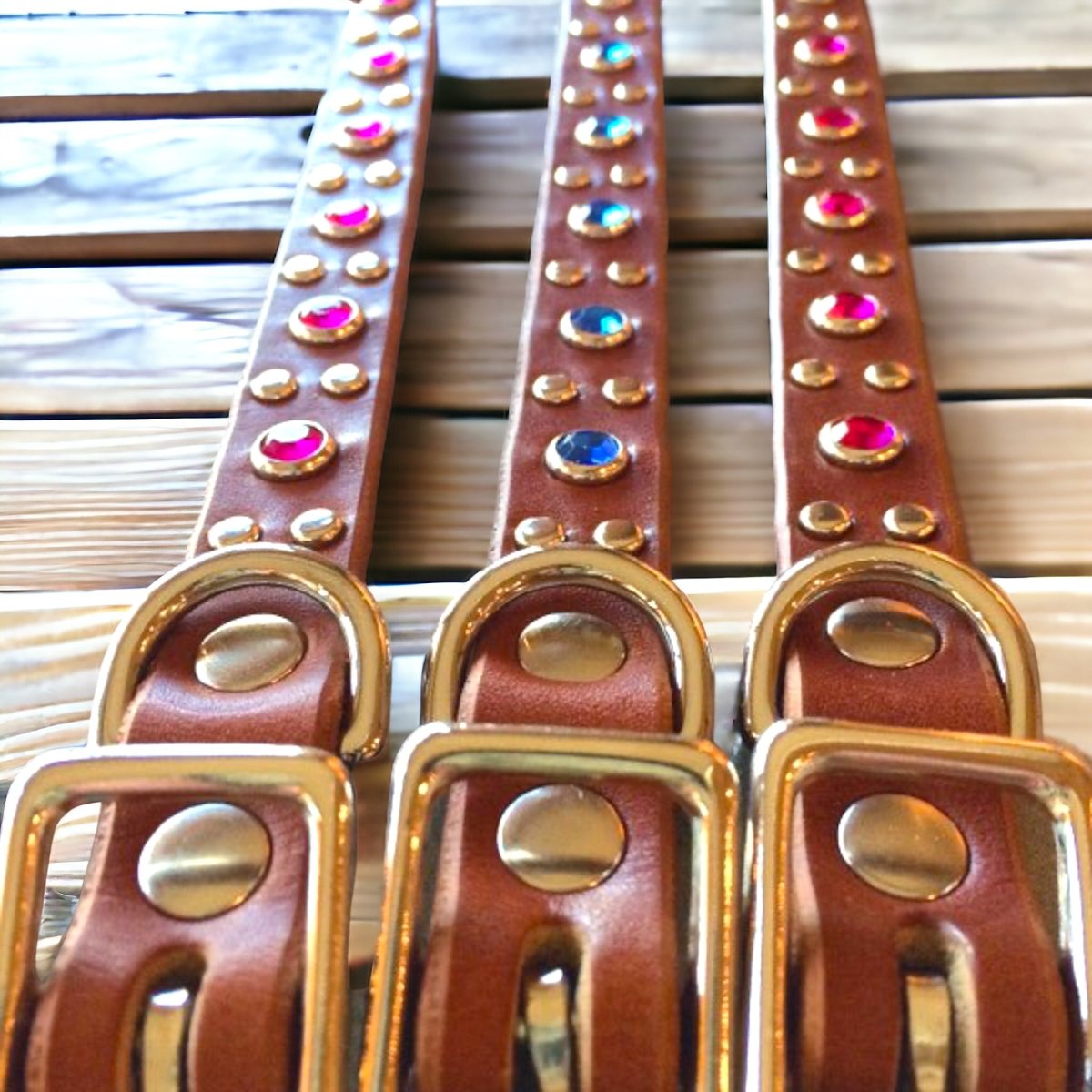 Castro Leather Dog Collar (Handmade)