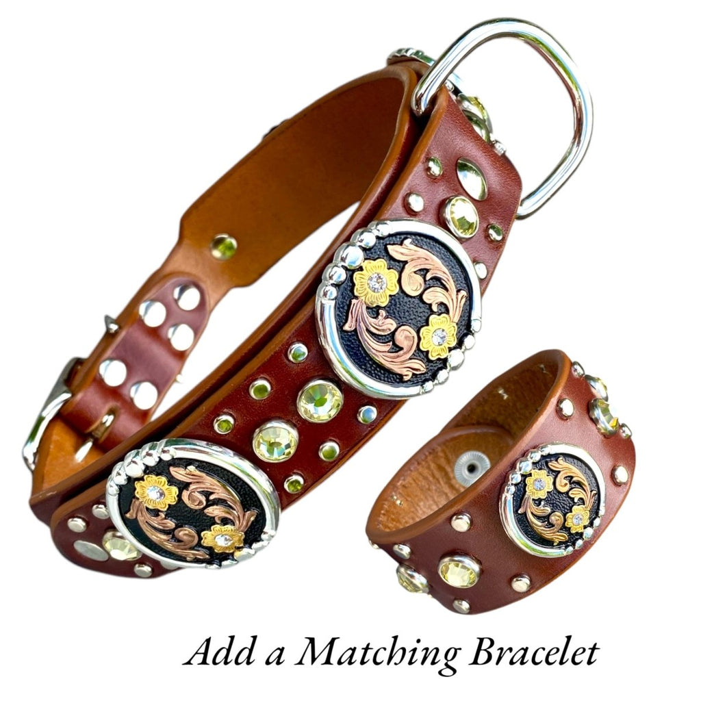 Karma Matching Cuff Leather Bracelet