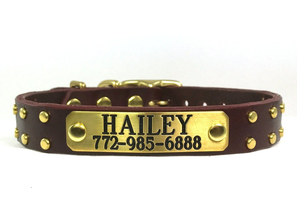 Native Leather Dog Collar