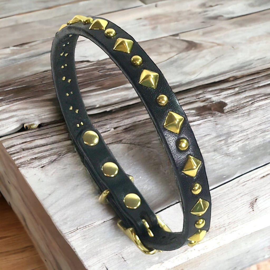 Catalina Leather Dog Collar (Handmade)