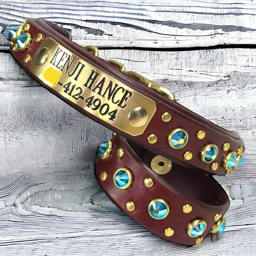 Augusta Leather Dog Collar