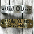 Deep Engraved Nameplate