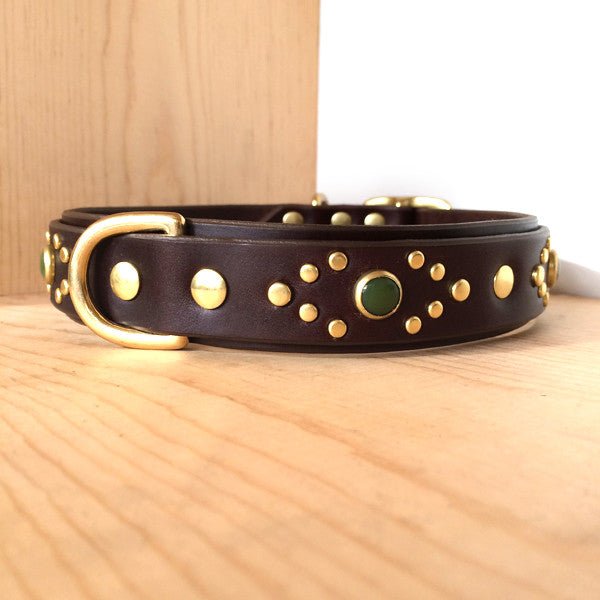 Phoenix Leather Dog Collar