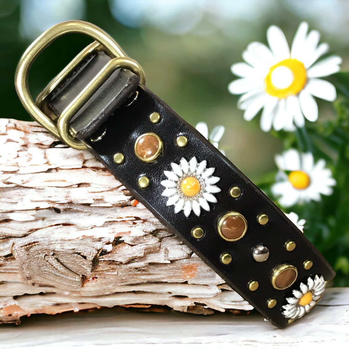 Kalina Leather Dog Collar SL