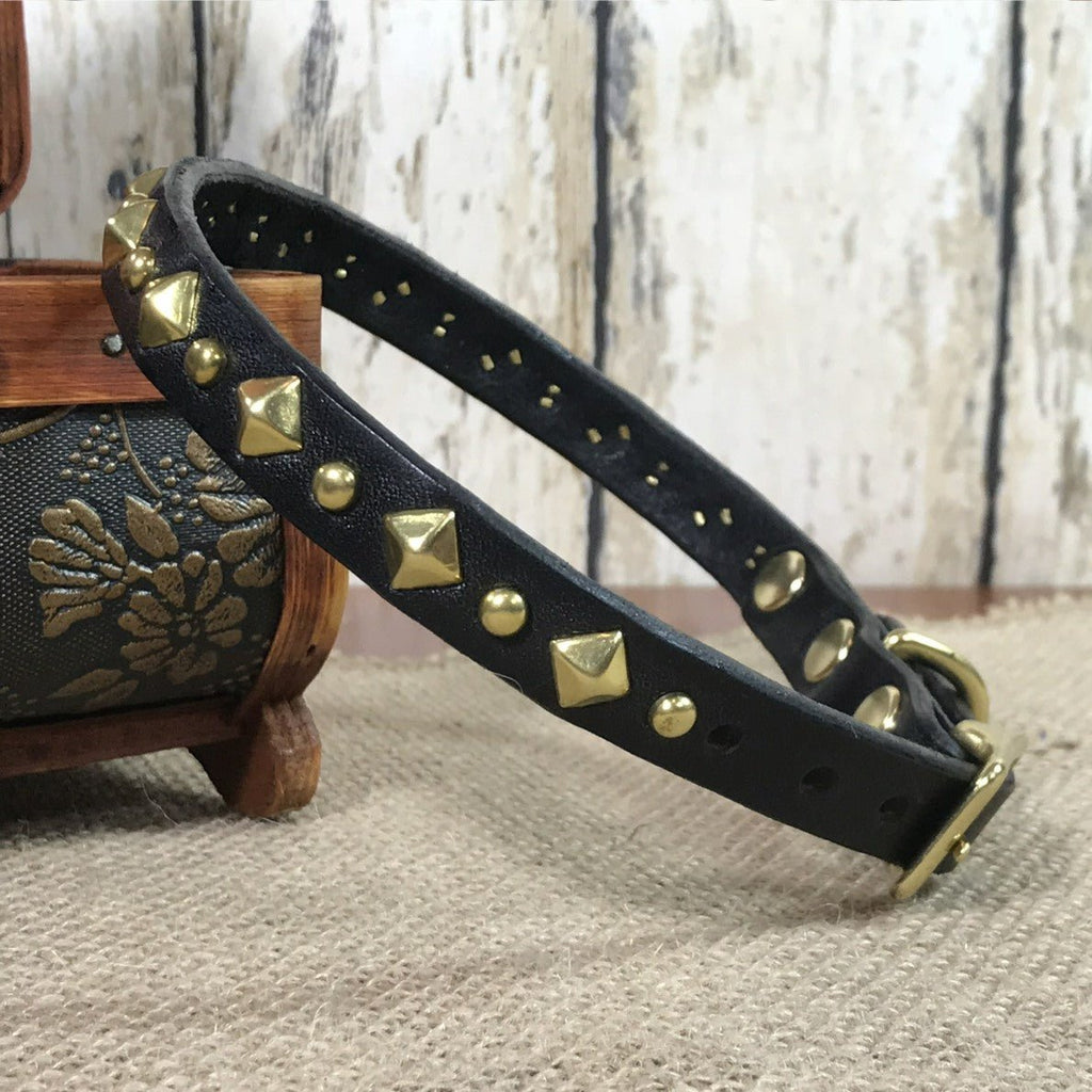 Catalina Leather Dog Collar (Handmade)