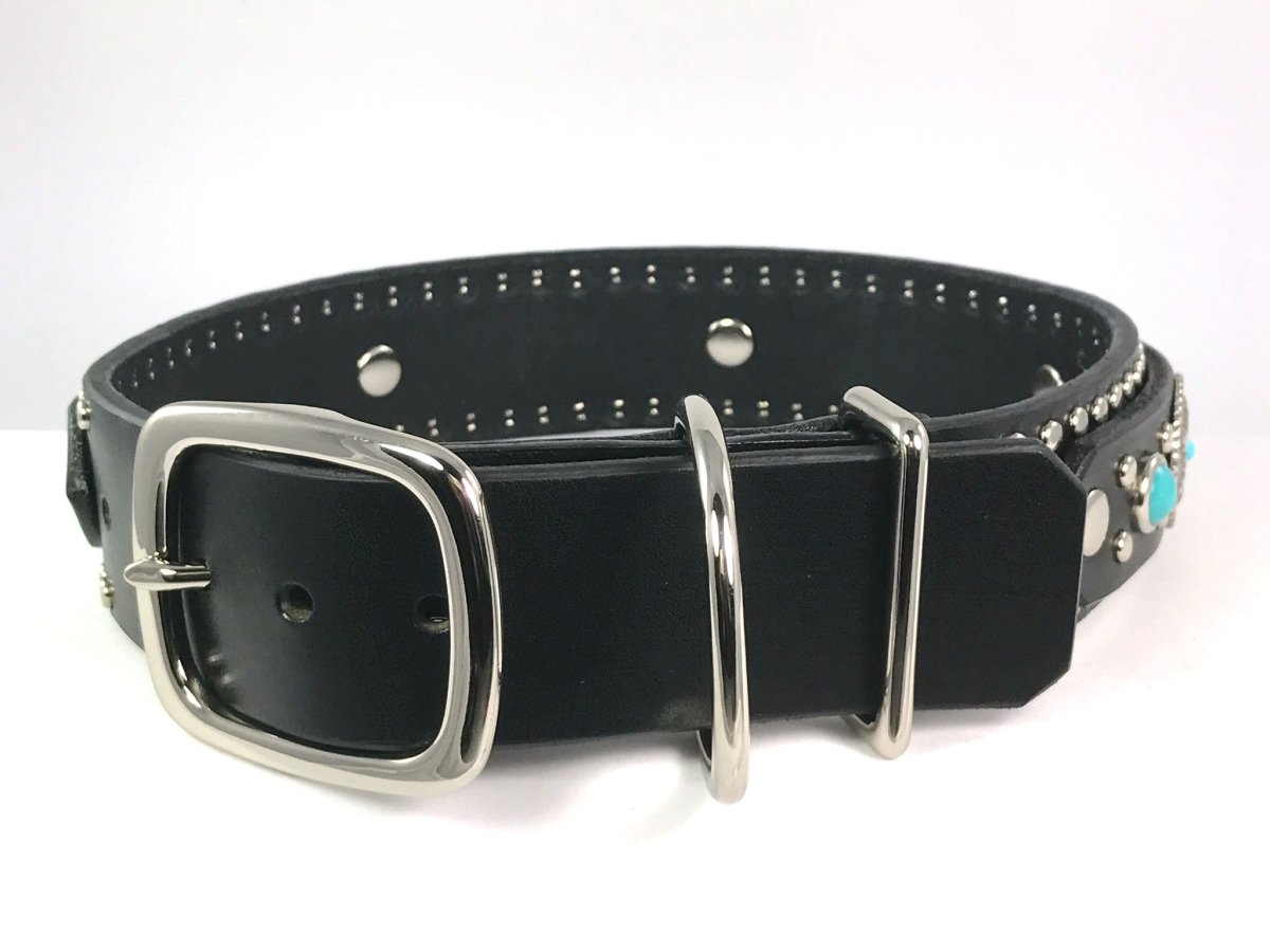 Custom Leather Dog Collar Bahia