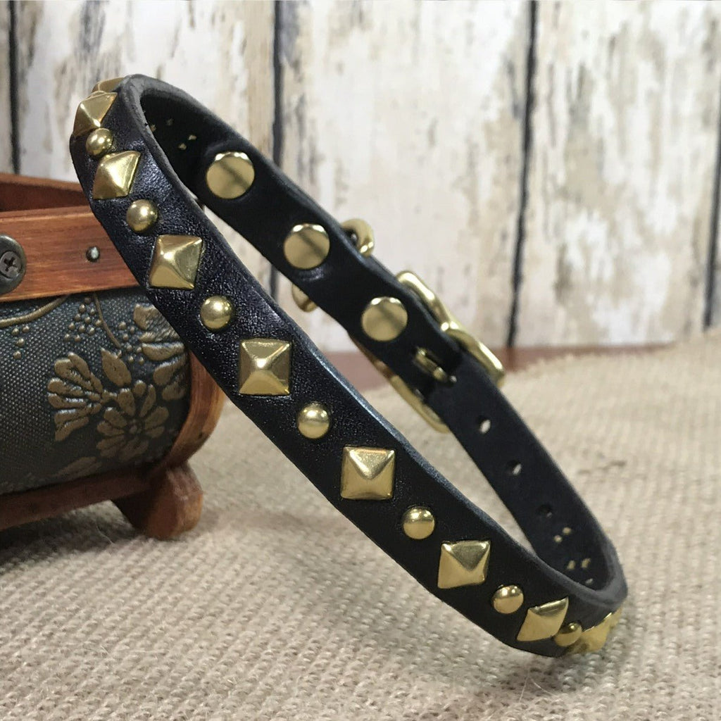 Catalina Leather Dog Collar (Handmade)