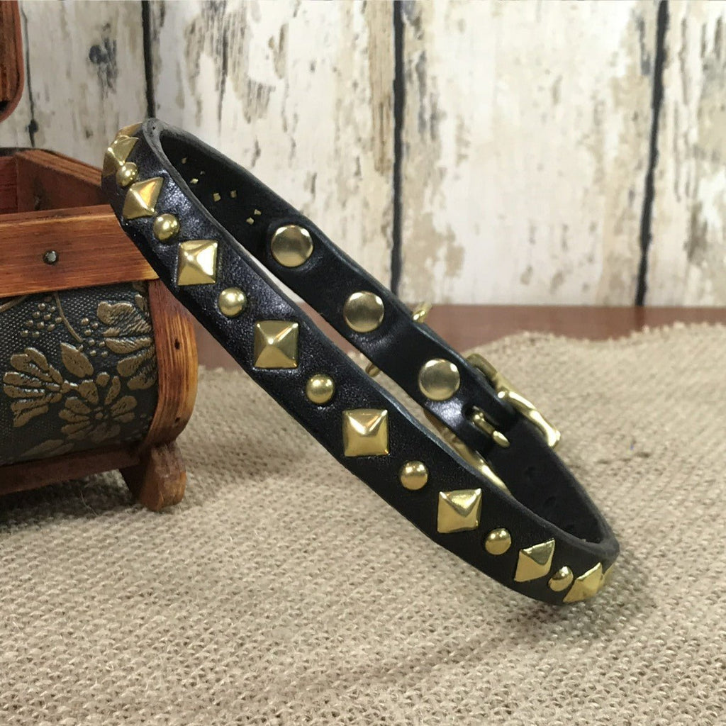Catalina Leather Dog Collar (Handmade)