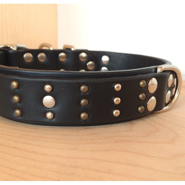 Century Leather Dog Collar