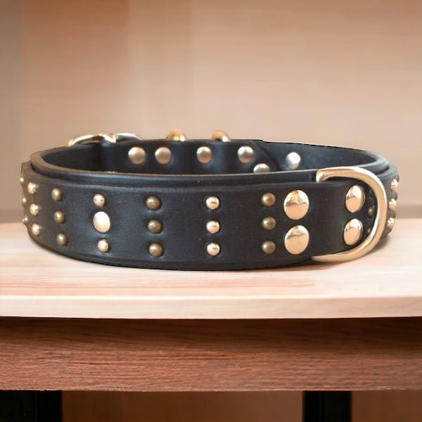 Century Leather Dog Collar