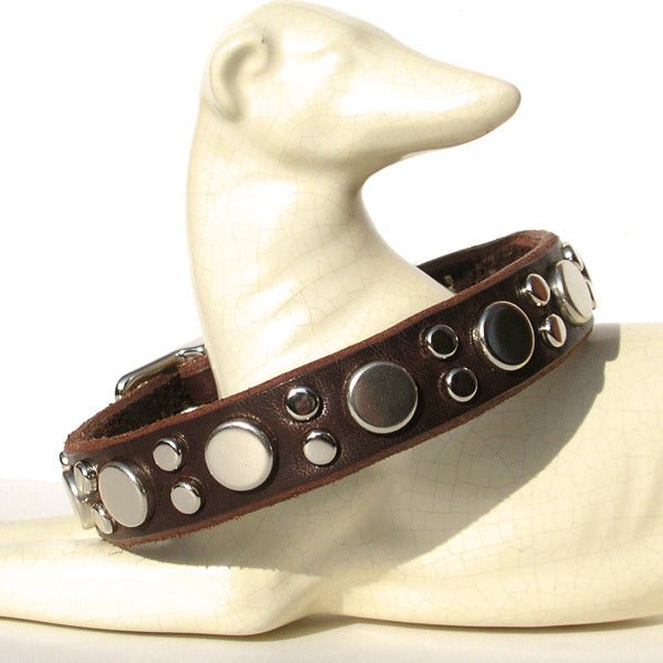 Brixton Leather Dog Collar