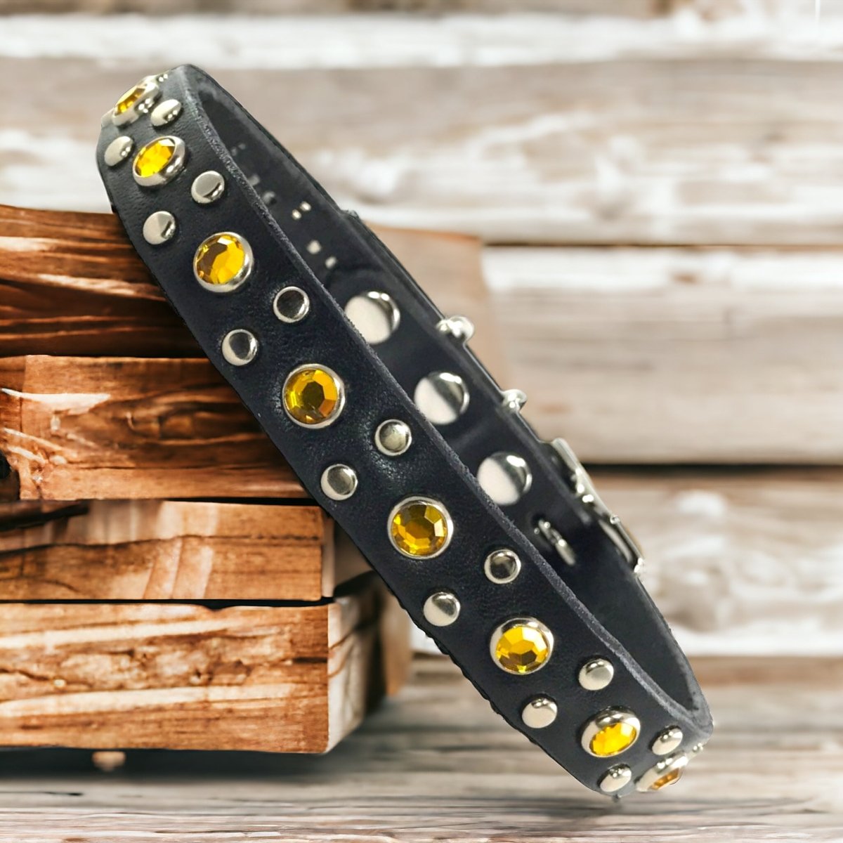 Castro Leather Dog Collar (Handmade)