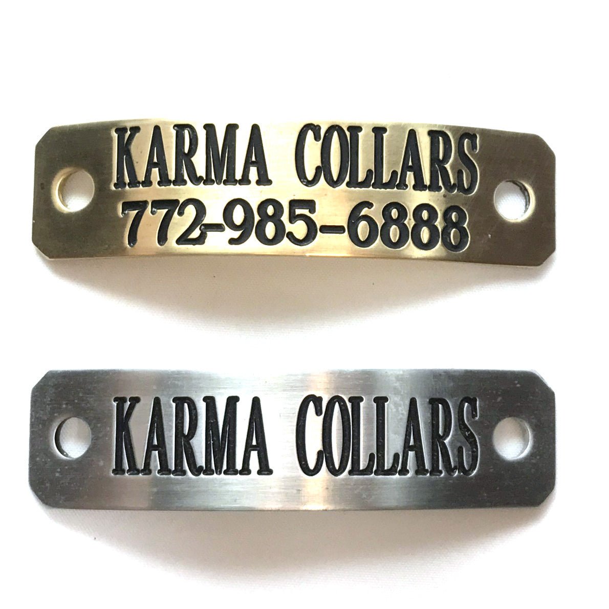 Large Deep Engraved Nameplate