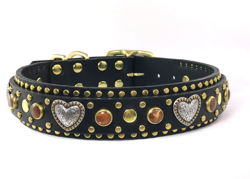 Custom Leather Dog Collar Humboldt