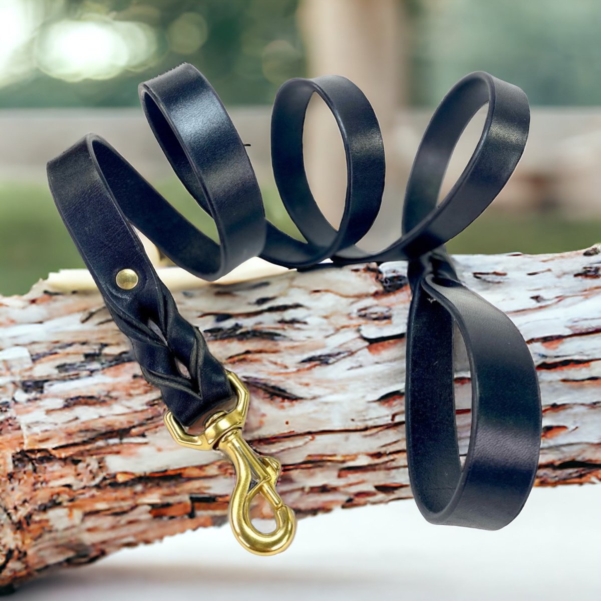 Traditional Leather Dog Leash