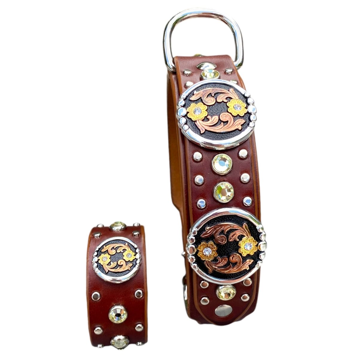 Karma Matching Cuff Leather Bracelet