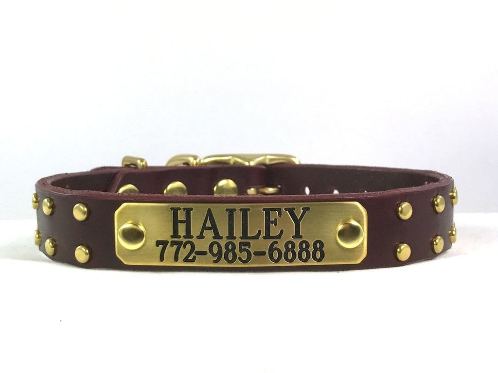 Native Leather Dog Collar