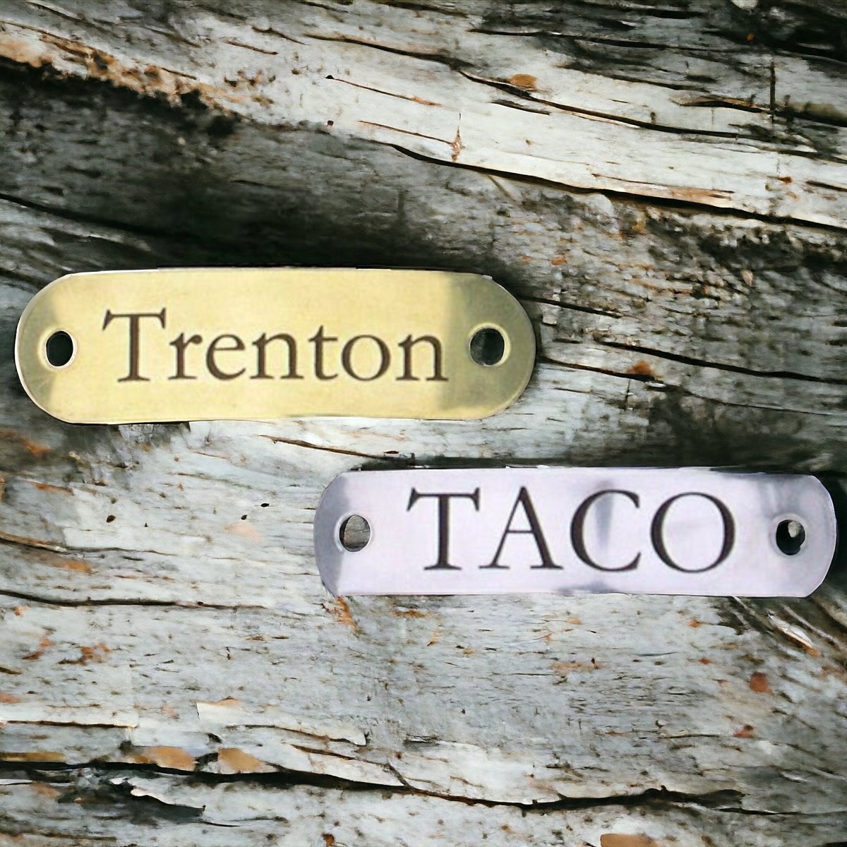 Laser Engraved Nameplate