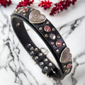 Designer Leather Dog Collar Milan