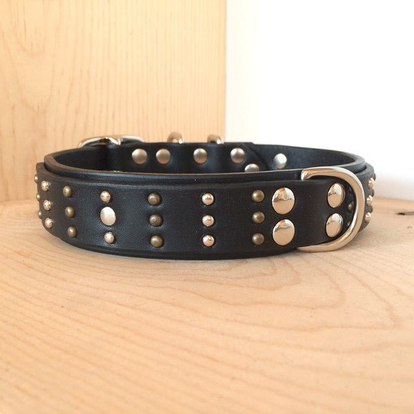 Century Leather Dog Collar