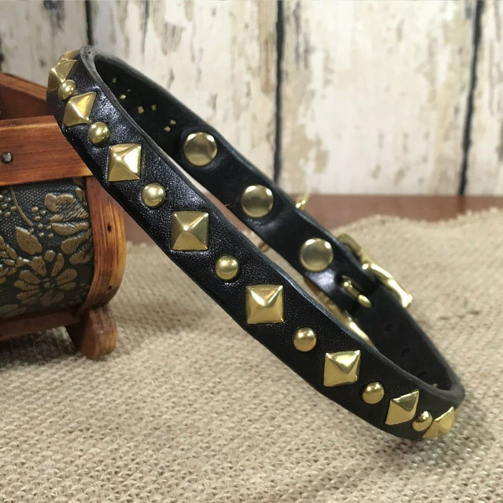 Catalina Leather Dog Collar (Handmade)