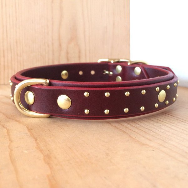 Hudson Leather Dog Collar