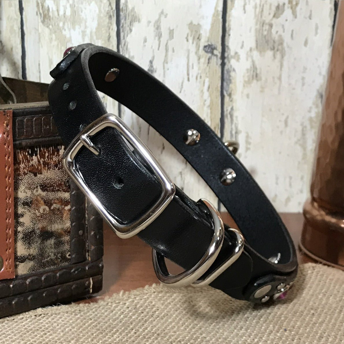Augusta Leather Dog Collar