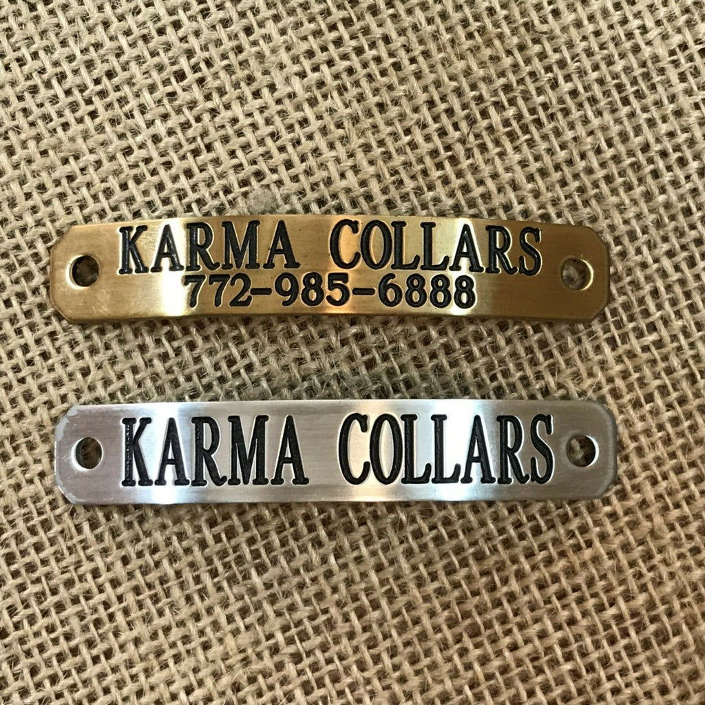 Deep Engraved Nameplate