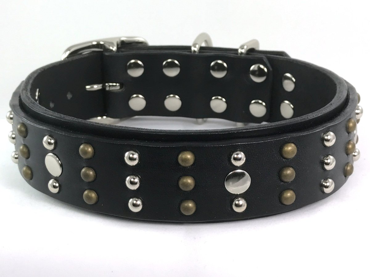 Century Leather Dog Collar