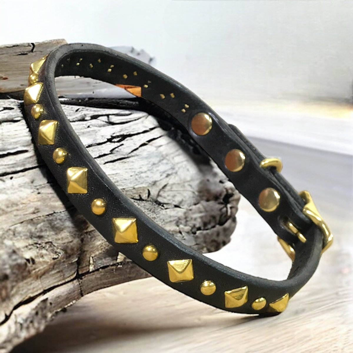 Catalina Leather Dog Collar (Handmade)