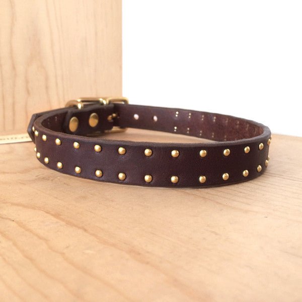 Hudson Leather Dog Collar
