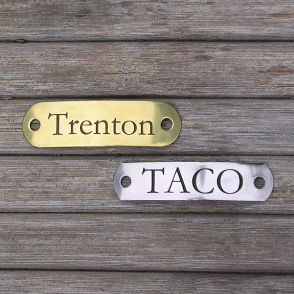 Laser Engraved Nameplate