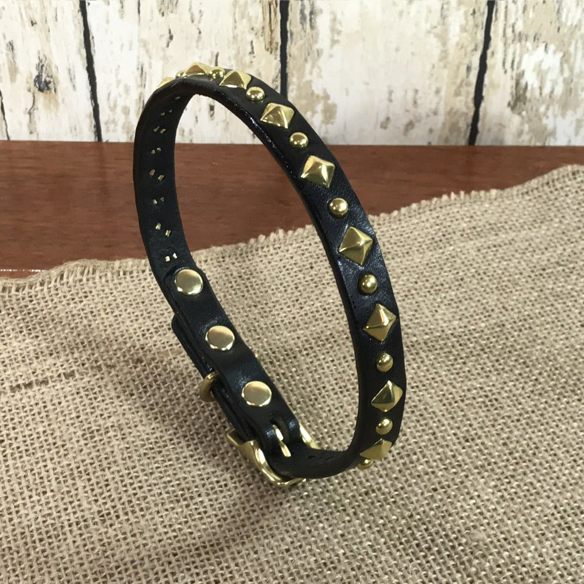 Catalina Leather Dog Collar (Handmade)