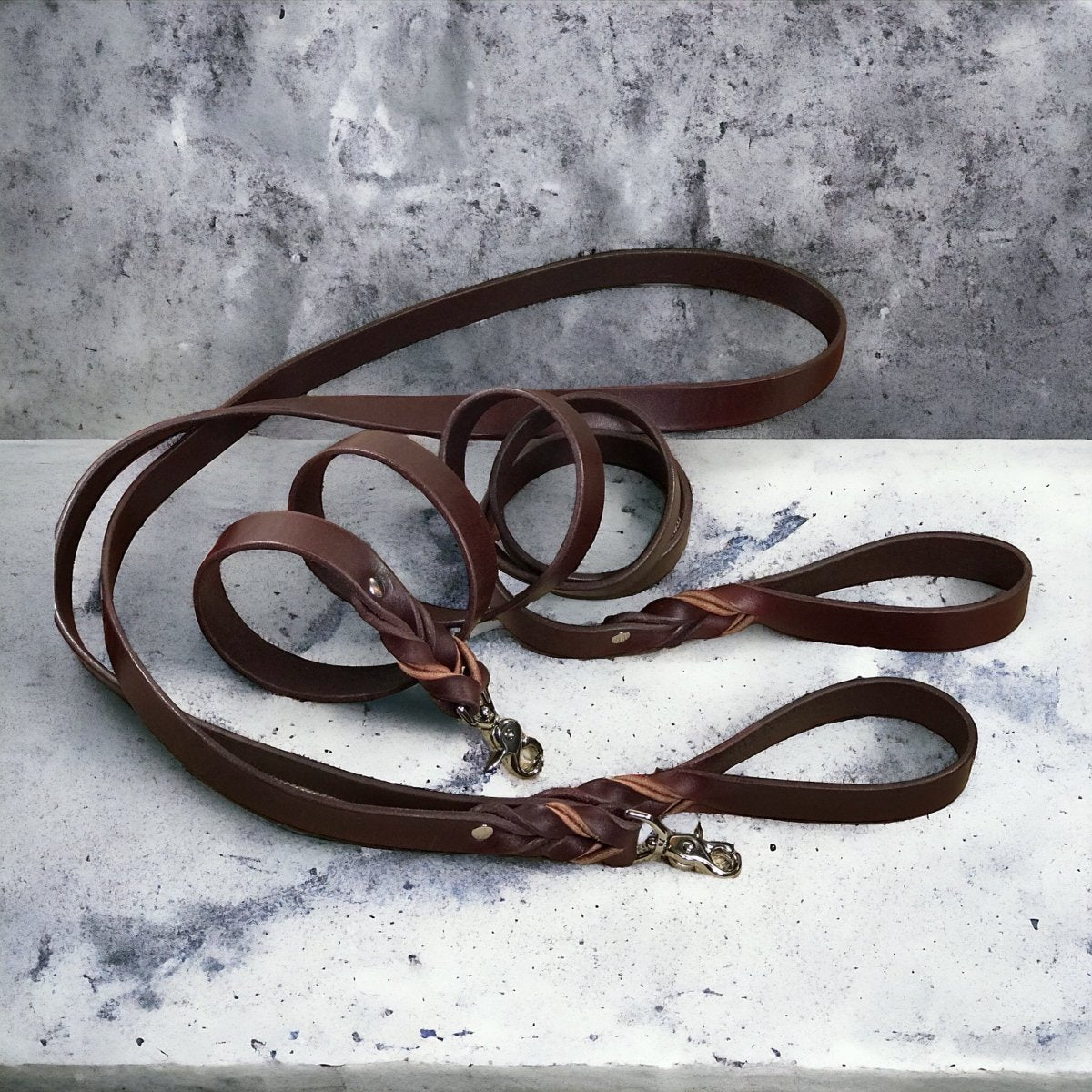 Traditional Leather Dog Leash