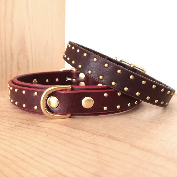 Hudson Leather Dog Collar