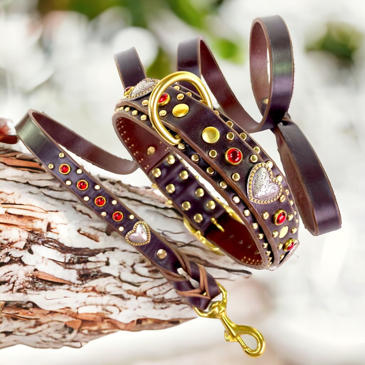 Custom Leather Dog Collar Humboldt