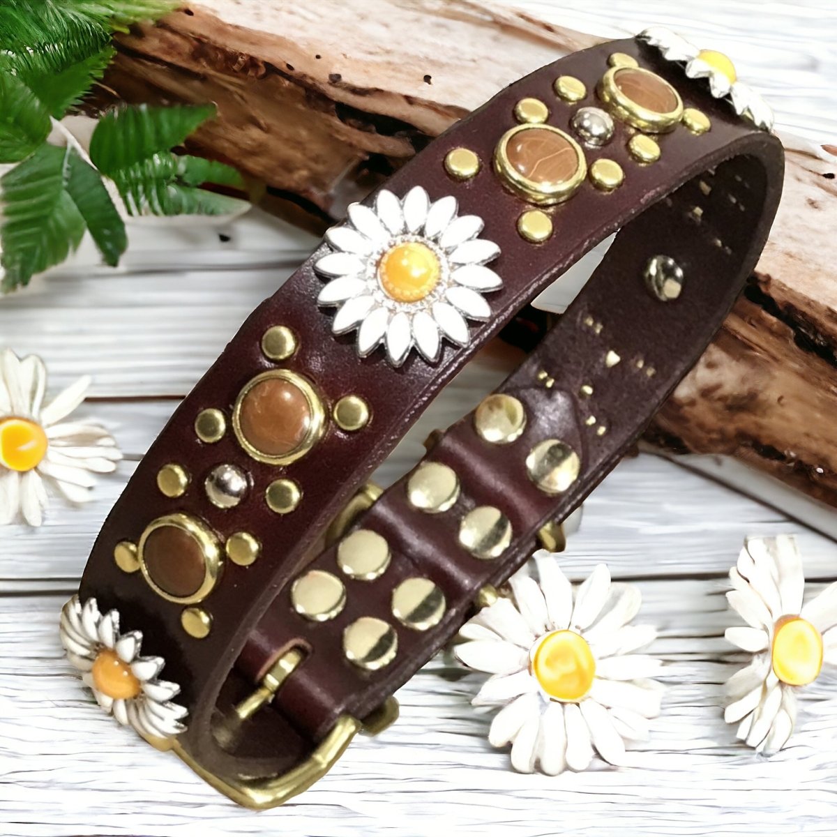 Leather Dog Collar Yessena